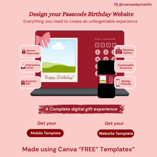 Canva Passcode Website