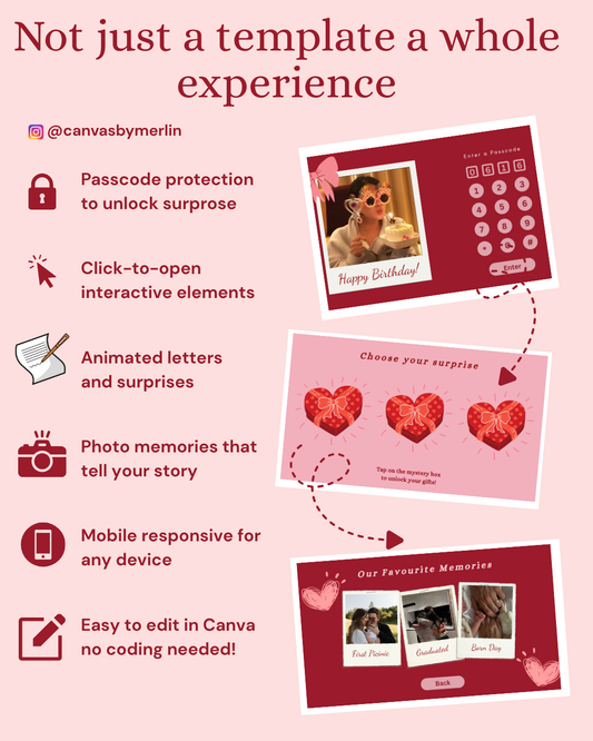Canva Passcode Website